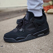 耐克（NIKE）新款男女鞋Jordan 4 AJ4 喬4時(shí)尚情侶籃球鞋 CU1110-408452-010 35.5