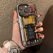 殼卿適用蘋果手機(jī)殼電路板iPhone1514ProMax手機(jī)殼蘋果13/12/11全包XS/XR/X軟防摔 電路板 iphone 16pro