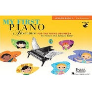 英文原版 菲伯爾我的鋼琴*課：A級課本（讀譜準備） My First Piano Adventure: Lesson Book A Pre-Readi