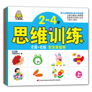 2-4歲左腦+右腦思維訓(xùn)練書(套裝3冊)