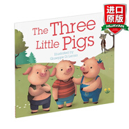 The Three Little Pigs 英文原版繪本 三只小豬 DK系列 幼兒?jiǎn)⒚烧J(rèn)知早教繪本 英文版 進(jìn)口英語(yǔ)原版書(shū)籍