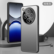麥阿蜜 適用OPPO Find X8手機(jī)殼OPPO Find X8 Pro保護(hù)套自帶鏡頭膜簡(jiǎn)約高端輕薄親膚手感背板防摔手機(jī)殼 炫銀灰 OPPO Find X8 金盾系列【配保護(hù)膜】