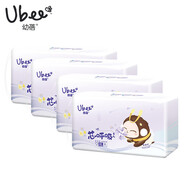 幼蓓（Ubee）芯呼吸系列 拉拉褲 短褲式拉拉褲 尿不濕 柔軟親膚 輕薄透氣 樂友 XL 1包 38片 *4包