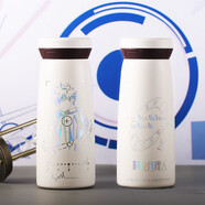 幸運(yùn)石（XINGYUNSHI）時光代理人保溫杯程小時陸光喬苓水杯聯(lián)名二次元卡通國動漫周邊 時光代理人鐳射保溫杯-陸光款 304不銹鋼內(nèi)膽