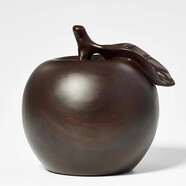 刻木傳奇紅色花梨木蘋(píng)果擺件工藝品 客廳木頭蘋(píng)果木質(zhì)平安果裝飾品擺設 黑檀木 蘋(píng)果 高7厘米