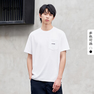 gxg.jeans男裝短袖T恤2024年夏季圓領(lǐng)體恤 白色 M (170)