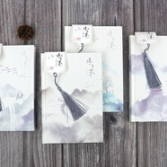 木可/浮生末古風(fēng) 筆記本子中國風(fēng)唯美彩頁(yè)插畫(huà)精裝本手賬本日記本文藝精致復古記事本 金輝騰 圖案隨機一本