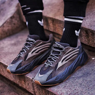 阿迪達斯（adidas）男女鞋 Yeezy 椰子700 V3 異形夜光乳白色復古老爹鞋EG6860 EG6860 晶洞寶藏咖啡色 45