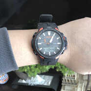 卡西歐（CASIO） 卡西歐CASIO手表PROTREK 太陽能戶外登山男士防水腕表 PRW-6100Y-1礦物玻璃