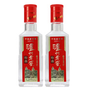 瀘州老窖濃香型白酒 52度 100mL 2瓶 特曲小酒