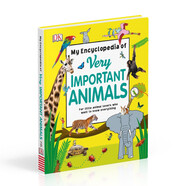 微瑕品 介意慎拍 DK 我的動(dòng)物百科全書(shū)Very Important animals少兒科普百科 全彩英文原版