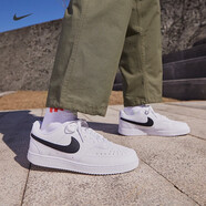 耐克（NIKE）男鞋2025春季新款運動(dòng)鞋COURT空軍一號簡(jiǎn)版低幫板鞋小AF1休閑鞋 CD5463-101/簡(jiǎn)版AF1/經(jīng)典白黑 42