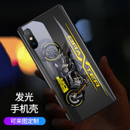 AYALEY  閃電菱格iqoo9手機(jī)殼iqoo7iqoo8pro高端z5x發(fā)光neo5活力版男 升級(jí)版【杜卡迪】智能發(fā)光來電7色閃光 iQOO 8