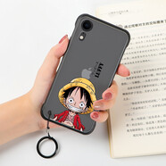 邁琪數(shù)碼 蘋果11手機(jī)殼se2無(wú)邊框iPhone11pro max保護(hù)套XR卡通XS/6/7動(dòng)漫8p iPhoneXR【配鋼化膜】海賊王-路飛