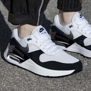 耐克（NIKE）男鞋2025新款夏季Air Max SYSTM氣墊運(yùn)動(dòng)鞋減震休閑鞋跑步鞋 DM9537-103白黑 40