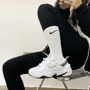 耐克（NIKE）M2K Tekno 男女厚底經(jīng)典白銀白灰復古休閑老爹鞋潮流跑鞋 BQ3378-100白銀 40 (255mm)