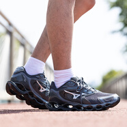 美津濃（MIZUNO）大體重跑步鞋預言1112預言X空山基大碼減震慢跑鞋 藏青 預言12s 42.5 =275mm偏小