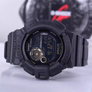 卡西歐泥人二代 GSHOCK限定款太陽(yáng)能高度溫度方位戶(hù)外運動(dòng)手表男GW-9500 G-9300GB-1黑金泥人一代