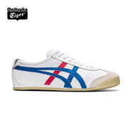 Onitsuka Tiger鬼塚虎小白鞋情侶款輕便男女運動(dòng)時(shí)尚休閑鞋MEXICO 66? 白色/淡灰藍 36