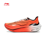 李寧跑步鞋飛電4/3CHALLENGER男鞋beng絲反光高回彈競速跑鞋ARMT037 ARMU005-27熒光艷橘 涂碼飛電4C 45