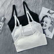 哚芊姿中學(xué)生內衣女發(fā)育期棉質(zhì)無(wú)鋼圈文胸大童小背心純色少女背心高中生