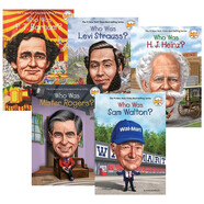 What Was系列世界百科 英文原版書(shū) 中小學(xué)生人文歷史百科讀物 搭who is/was 系列姐妹篇 英文版 進(jìn)口章節書(shū) who was名人傳記系列5冊