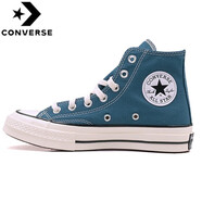 匡威（Converse）高幫帆布鞋男  1970s三星標(biāo) 休閑鞋子 運(yùn)動(dòng)板鞋女 A05589 43