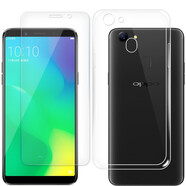 拓蒙 OPPO A35透明手機殼硅膠A57保護套a59全包防摔殼A77/a79后背軟套A95/a51 A79/A79K/T【通用】 防滑防摔手機殼+鋼化膜