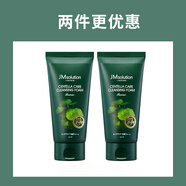 JMSOLUTION韓國  肌司妍 積雪草櫻花潔面洗面奶 保濕補(bǔ)水滋潤 積雪草洗面奶 240ml（120ml 兩支 ）
