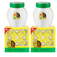 上海家化友誼雪花膏保濕滋潤面霜搽臉男士女國貨老牌 友誼雪花膏 110g* 2瓶裝