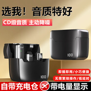 SevenLove【熱銷(xiāo)10w+降噪混響】無(wú)線(xiàn)領(lǐng)夾麥克風(fēng)一拖二聲卡收音麥戶(hù)外直播采訪(fǎng)小蜜蜂手機電腦相機監聽(tīng)錄音 一拖二【安卓 Type-C +充電倉款】即插即用