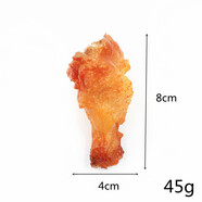 興屹食品模型雞翅塊仿真蟹鉗炸薯條整蠱KFC假道具小擺件奧爾良玩雞腿 奧爾良小雞腿