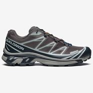 薩洛蒙（Salomon） XT-6 Advanced戶(hù)外緩震透氣長(cháng)距離運動(dòng)跑鞋高性能男女款越野跑鞋 棕紫色L47445100 41