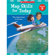 今天的地圖技能：5年級 MAP SKILLS FOR TODAY: GRADE 5 進(jìn)口原版 英文  小學(xué)教輔