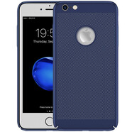 友谷【透氣散熱】iPhone6手機(jī)殼蘋果6S Plus手機(jī)套 爵士藍(lán) 蘋果6Plus