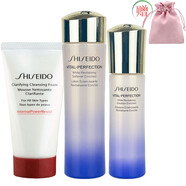 資生堂（Shiseido）悅薇水乳小樣護(hù)膚品化妝品旅行套裝 新款中樣3件(潔面+水+乳)滋潤(rùn)型