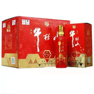 牛欄山北京百年二鍋頭 濃香型純糧食白酒 42度 500mL 6瓶 牛欄山紅順5 2019年