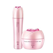 櫻尚櫻尚百花潤(rùn)白系列護(hù)膚品套裝女補(bǔ)水保濕水乳專柜化妝品 水(清潤(rùn))＋霜
