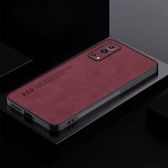 佩諾vivo iQOO Z3手機(jī)殼Y53S保護(hù)套5G全包防摔玻男女款潮羊巴皮個(gè)性創(chuàng)意外殼  iQOO Z3【酒紅色】 羊巴皮