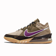 Nike LeBron 18 Low 詹姆士18代戰(zhàn)靴 男女同款時(shí)尚耐磨緩震實(shí)戰(zhàn)籃球鞋 暗咖啡色CW3153-200 標(biāo)準(zhǔn)38.5碼/usM6/W7.5