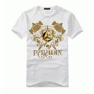 覓佰魔獸世界t恤 短袖夏裝wow為了部落標志游戲牧師法師魔獸衣服 7 XXL