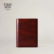 Time box 仿皮活頁(yè)本高端商務(wù)PU皮面本文藝精致簡(jiǎn)約便攜收納手賬活頁(yè)夾禮盒裝企業(yè)定制 A5中號-油蠟棕（經(jīng)典常規-70% 客戶(hù)選擇）