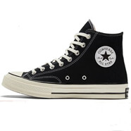 匡威（Converse）秋冬季鞋女鞋1970sAllStar情侶鞋三星標(biāo)休閑鞋板鞋帆布鞋162050C 162050C 1970S黑色高幫/主推款 37
