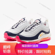 耐克（NIKE）女鞋新款A(yù)IR MAX 97 緩震輕質(zhì)運動鞋耐磨透氣跑步鞋海外直郵 921733-015白藍(lán) 35.5