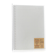 文谷（Wengu）抽拉線(xiàn)圈活頁(yè)筆記本子分頁(yè)可拆卸學(xué)生手賬本記事本26孔80頁(yè)可替換內芯PL013-B5橫線(xiàn)