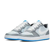 耐克（NIKE）Court Borough  GS 休閑低幫板鞋 灰白BQ5448-019 35.5
