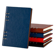 法拉蒙（faramon）a5活頁(yè)本筆記本子a4大號(hào)創(chuàng)意記事本a6小號(hào)學(xué)生可拆卸加厚本子b5商務(wù)辦公文具日記本可定制 藍(lán)色 A5-6孔