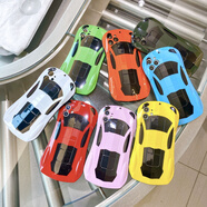 BRBA適用跑車賽車蘋果15promax手機(jī)殼iPhone14汽車創(chuàng)意軟殼潮牌個性全包超跑防摔 湖水藍(lán)色跑車 iPhone 13pro