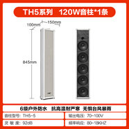 先科SAST/先科F音柱室外防水戶外壁掛式音箱校園公共廣播音響喇叭套裝 120W
