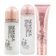 新面孔（NEW FACE） 美肌保濕補(bǔ)水5件組合套裝護(hù)膚品水乳液套盒護(hù)膚 3件套：水+乳液+面奶